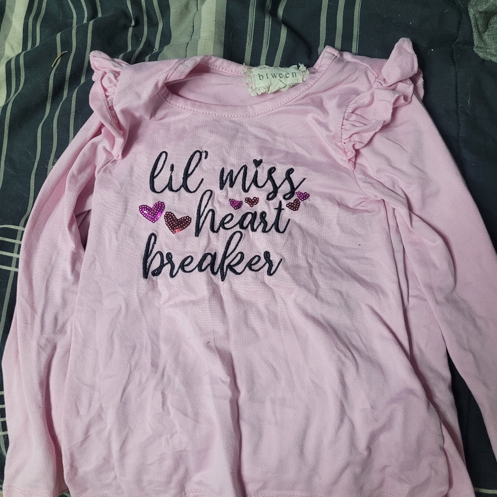 Btween pink long sleeve shirt - Picture 2 of 4
